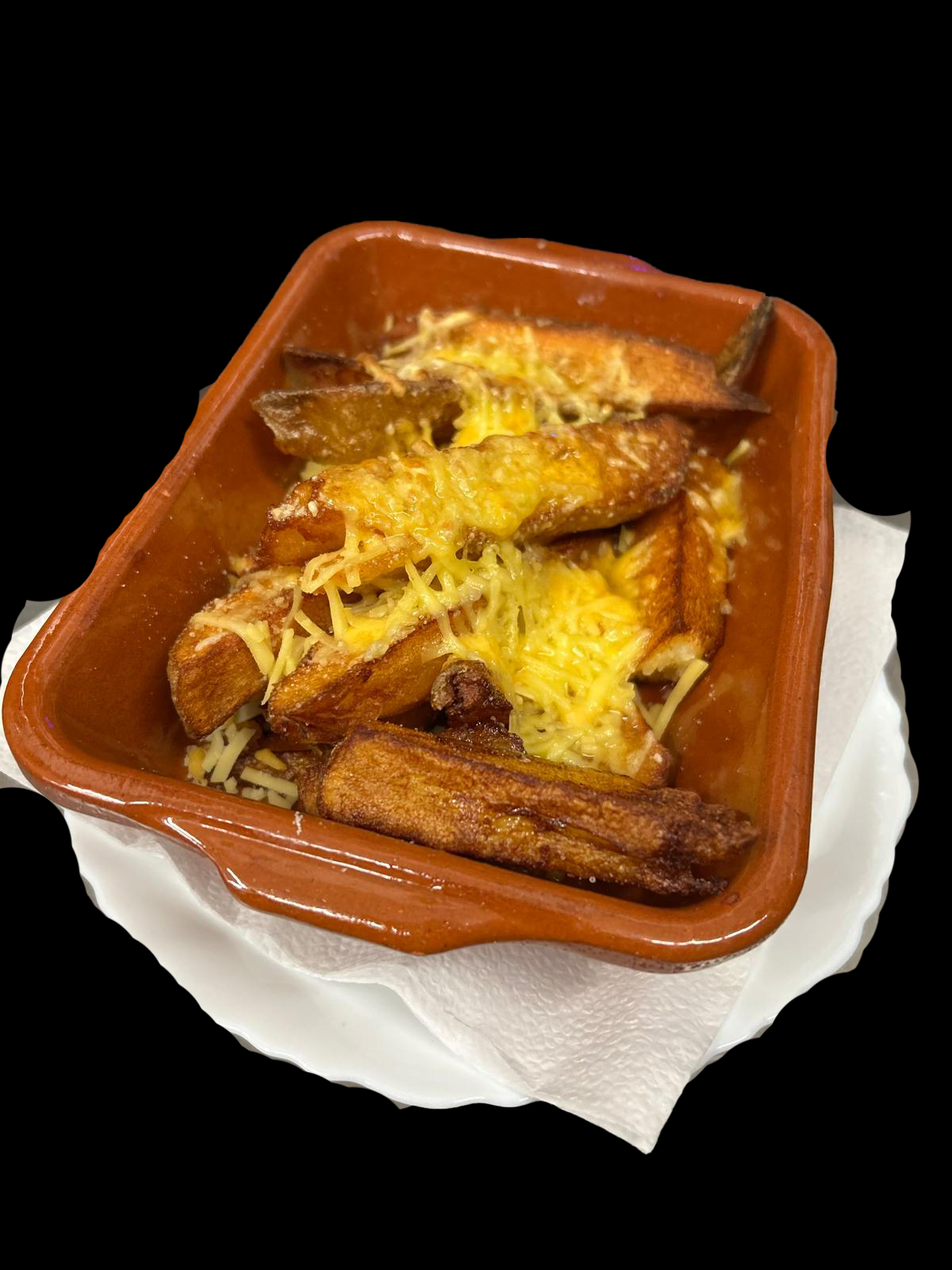 Patatas Bravas Käse-Trüffel